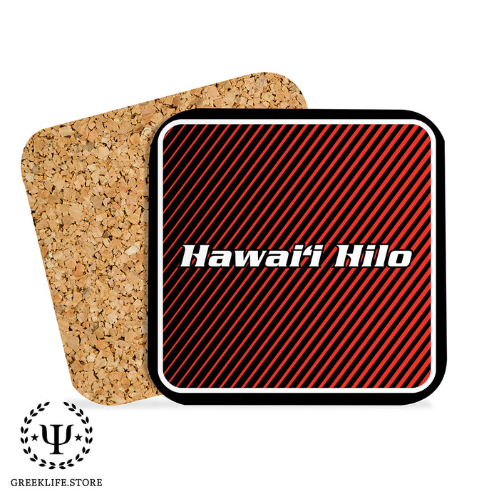 University of Hawaii HILO Beverage Coasters Square (Set of 4)