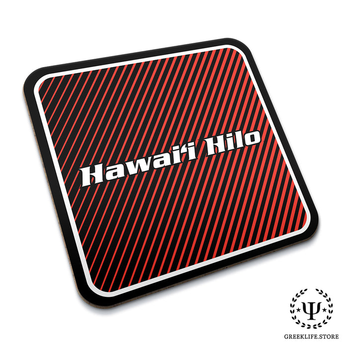 University of Hawaii HILO Beverage Coasters Square (Set of 4)