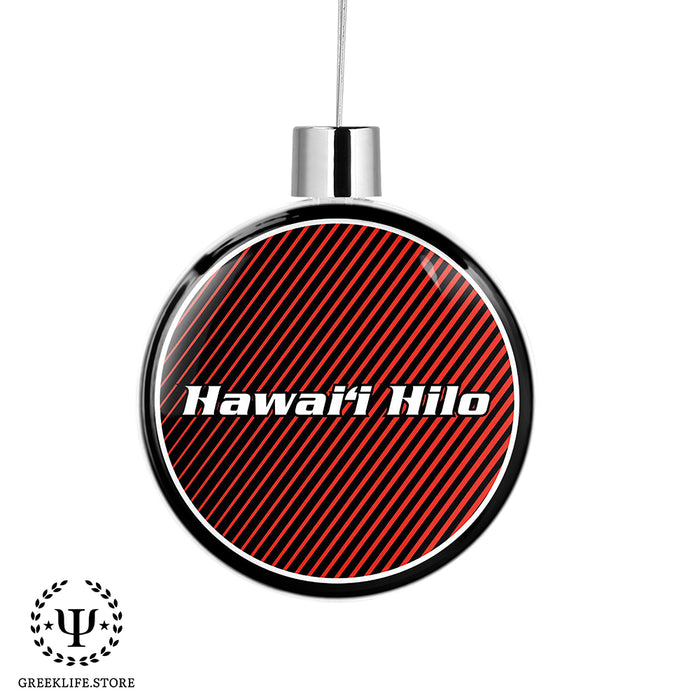 University of Hawaii HILO Christmas Ornament Flat Round