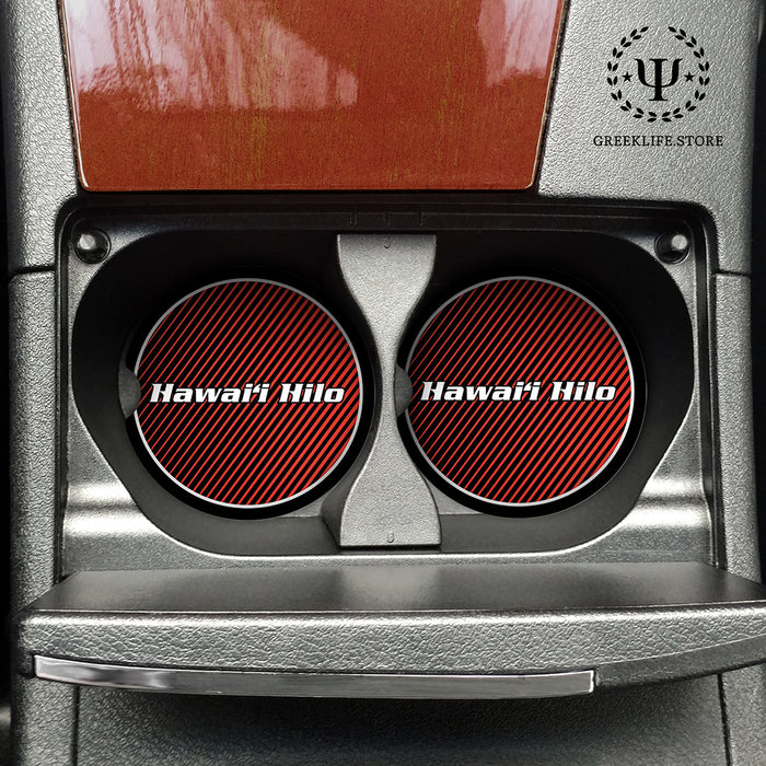 University of Hawaii HILO Car Cup Holder Coaster (Set of 2)