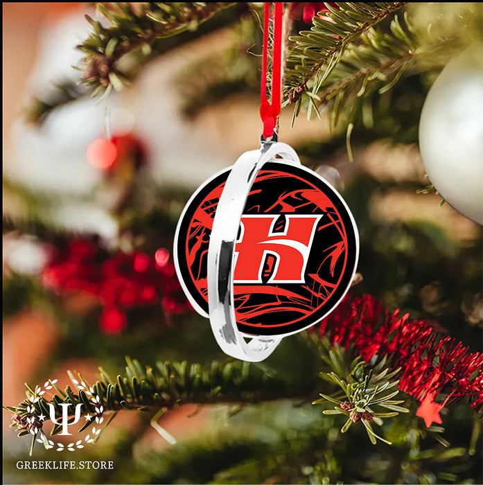 University of Hawaii HILO Christmas Reversible Flat Round Ornament