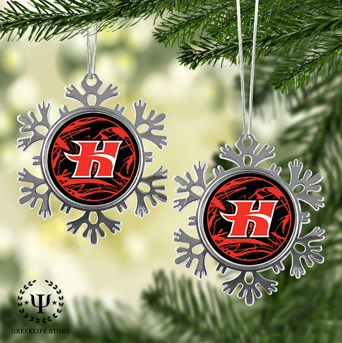 University of Hawaii HILO Christmas Ornament - Snowflake Metal