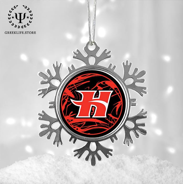 University of Hawaii HILO Christmas Ornament - Snowflake Metal