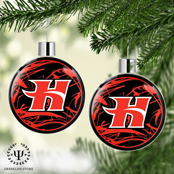 University of Hawaii HILO Christmas Ornament Flat Round