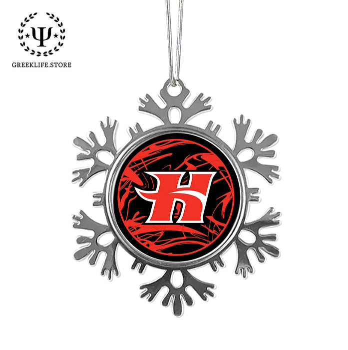 University of Hawaii HILO Christmas Ornament - Snowflake Metal