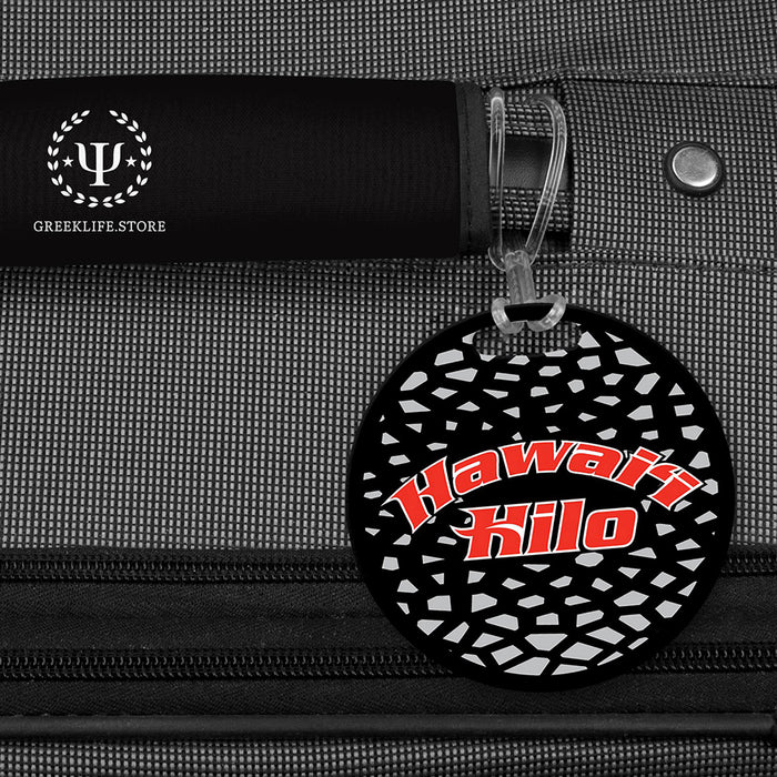 University of Hawaii HILO Luggage Bag Tag (round)