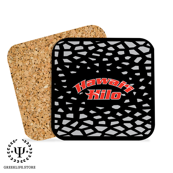 University of Hawaii HILO Beverage Coasters Square (Set of 4)