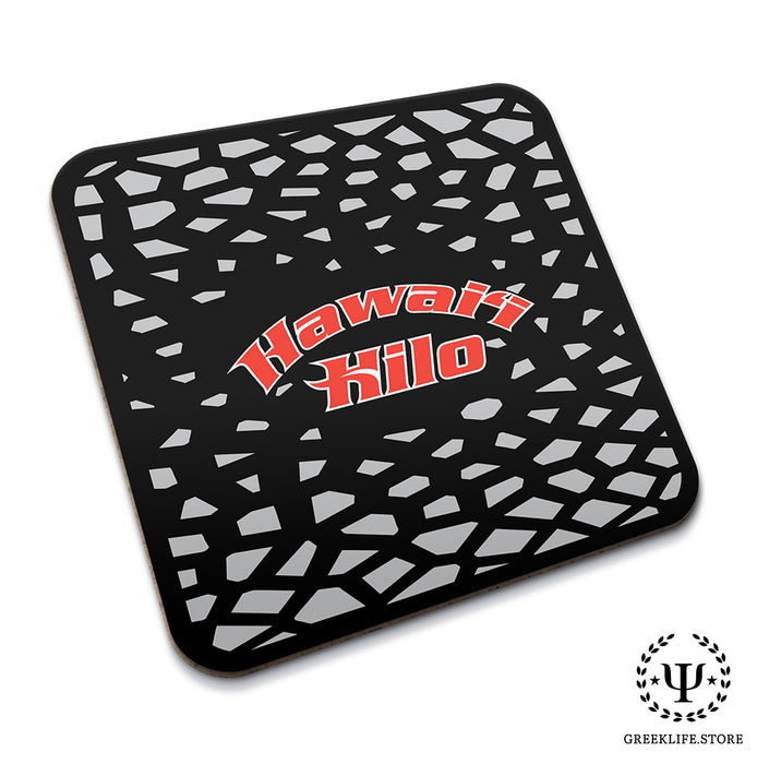 University of Hawaii HILO Beverage Coasters Square (Set of 4)