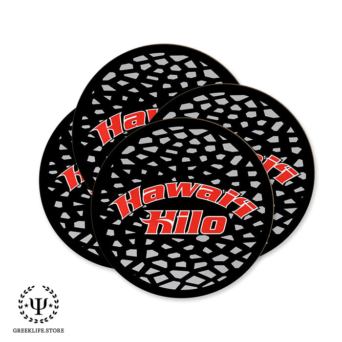 University of Hawaii HILO Beverage coaster round (Set of 4)