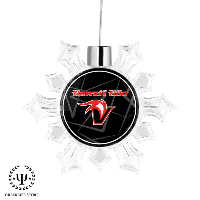 University of Hawaii HILO Christmas Ornament - Snowflake