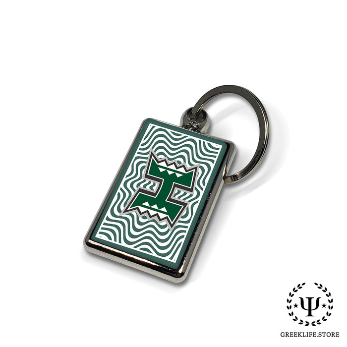 University of Hawaii MANOA Keychain Rectangular