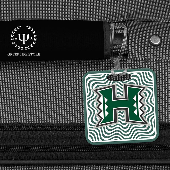 University of Hawaii MANOA Luggage Bag Tag (square)