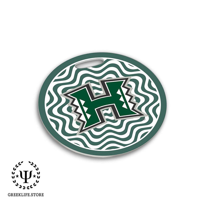 University of Hawaii MANOA Luggage Bag Tag (round)