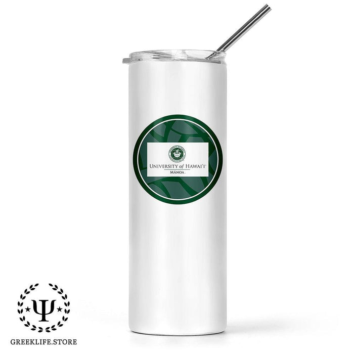 University of Hawaii MANOA Stainless Steel Skinny Tumbler 20 OZ