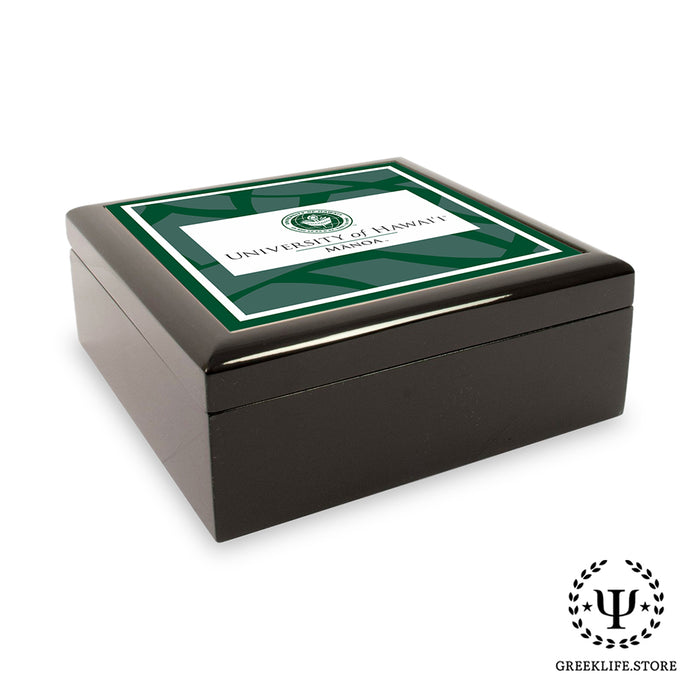 University of Hawaii MANOA Keepsake Box Wooden