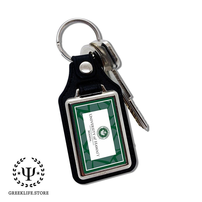 University of Hawaii MANOA Keychain Rectangular