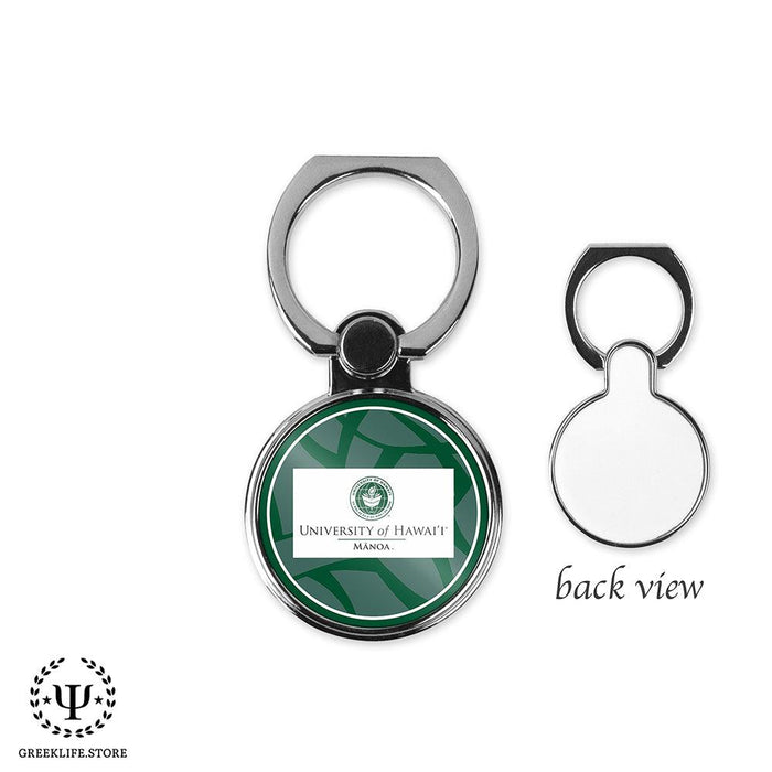 University of Hawaii MANOA Ring Stand Phone Holder (round)