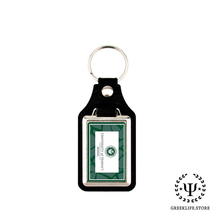 University of Hawaii MANOA Keychain Rectangular