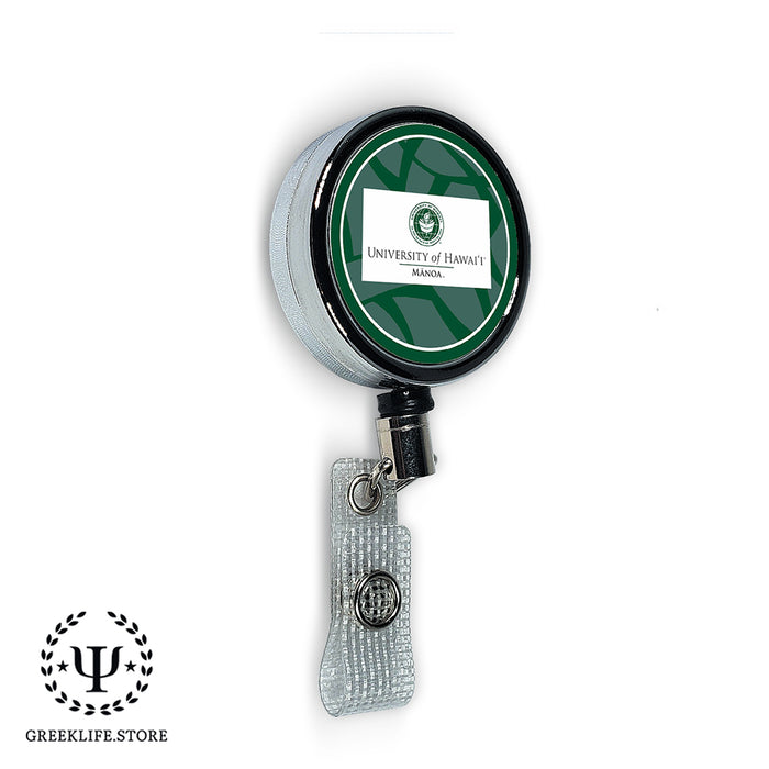 University of Hawaii MANOA Badge Reel Holder