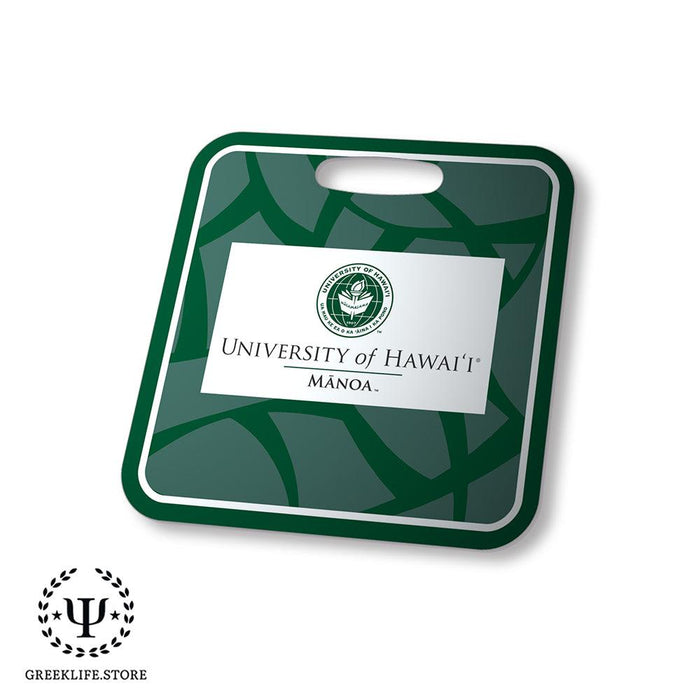 University of Hawaii MANOA Luggage Bag Tag (square)