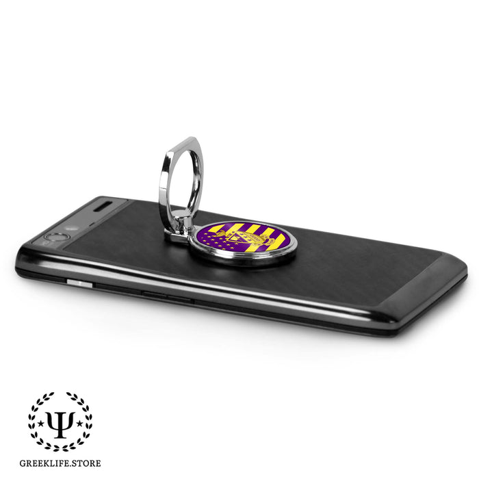 Phi Sigma Pi Ring Stand Phone Holder (round)