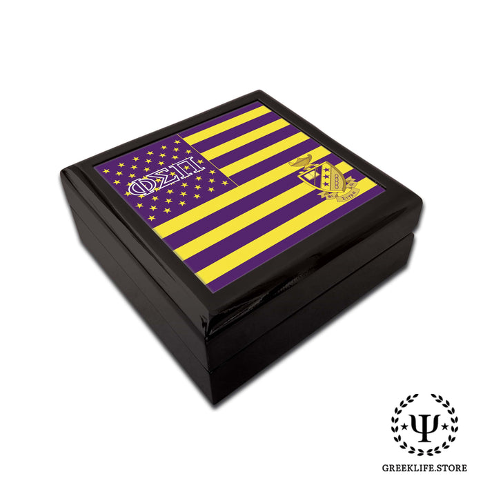 Phi Sigma Pi Keepsake Box Wooden