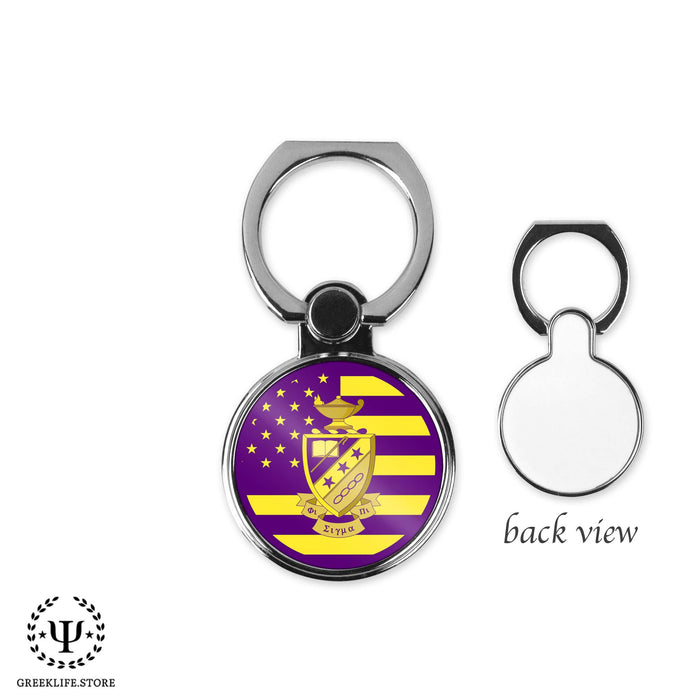 Phi Sigma Pi Ring Stand Phone Holder (round)