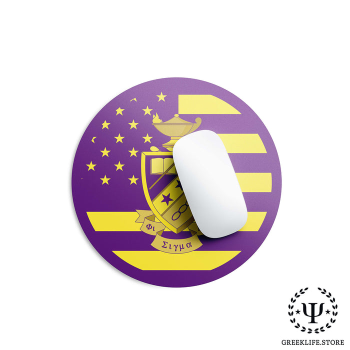 Phi Sigma Pi Mouse Pad Round