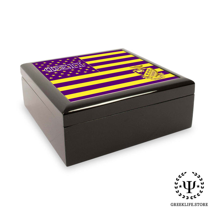 Phi Sigma Pi Keepsake Box Wooden