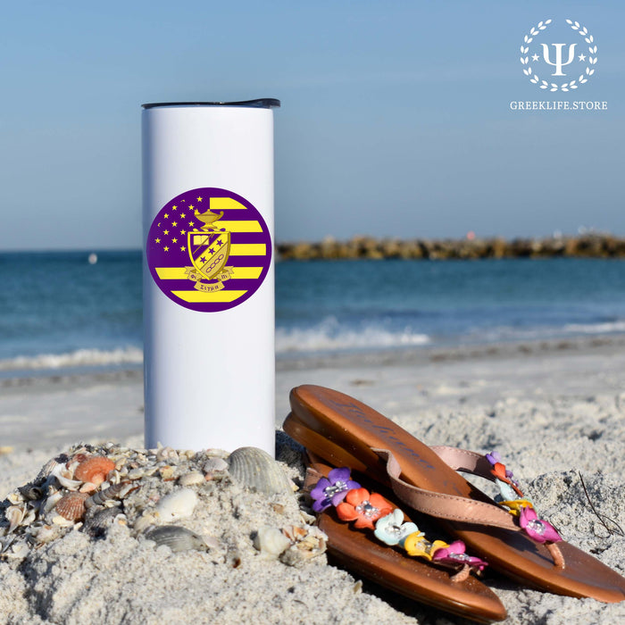 Phi Sigma Pi Stainless Steel Skinny Tumbler 20 OZ