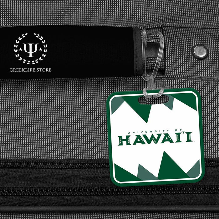 University of Hawaii MANOA Luggage Bag Tag (square)