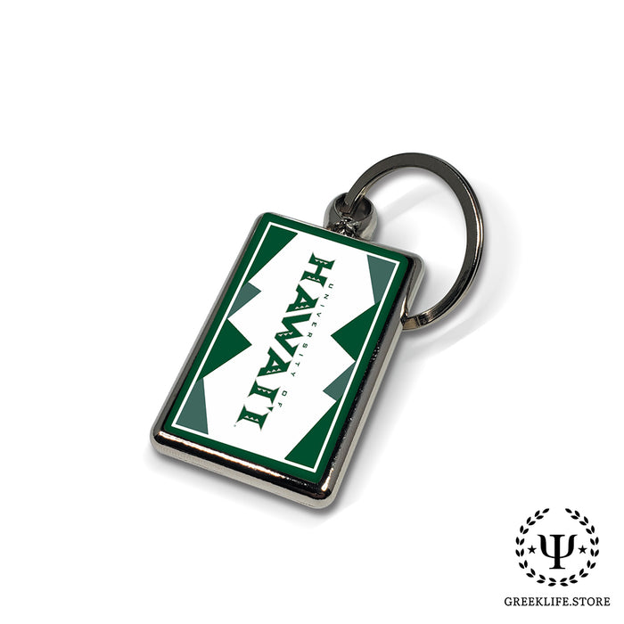 University of Hawaii MANOA Keychain Rectangular