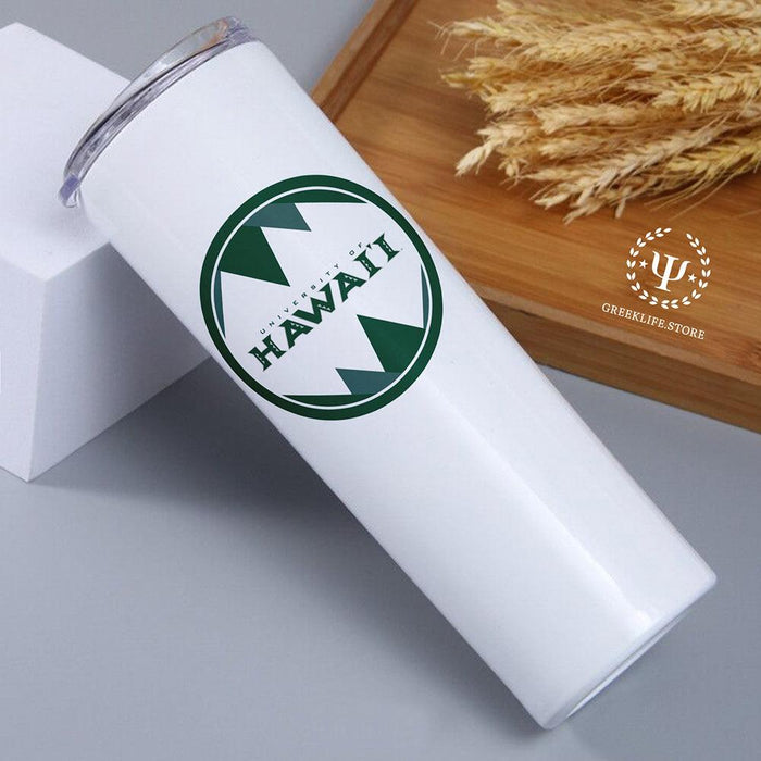 University of Hawaii MANOA Stainless Steel Skinny Tumbler 20 OZ