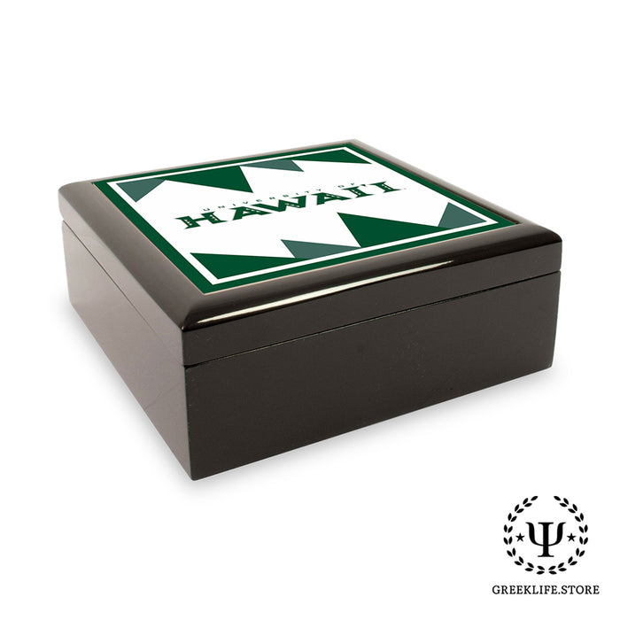 University of Hawaii MANOA Keepsake Box Wooden