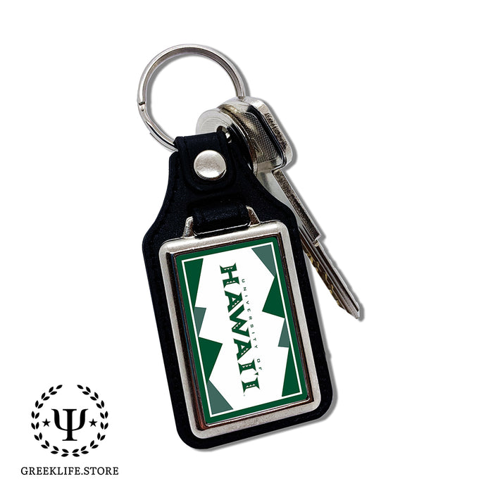 University of Hawaii MANOA Keychain Rectangular