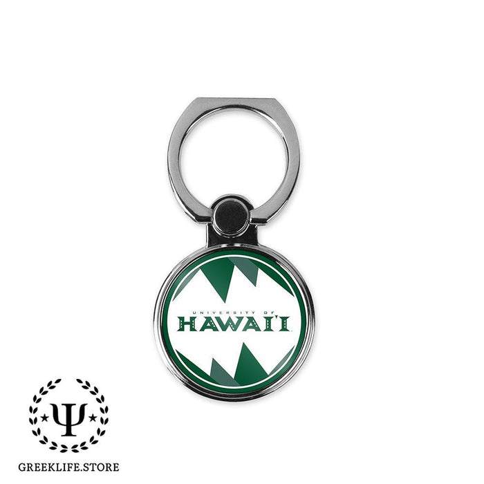 University of Hawaii MANOA Ring Stand Phone Holder (round)