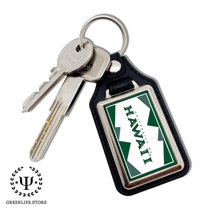 University of Hawaii MANOA Keychain Rectangular