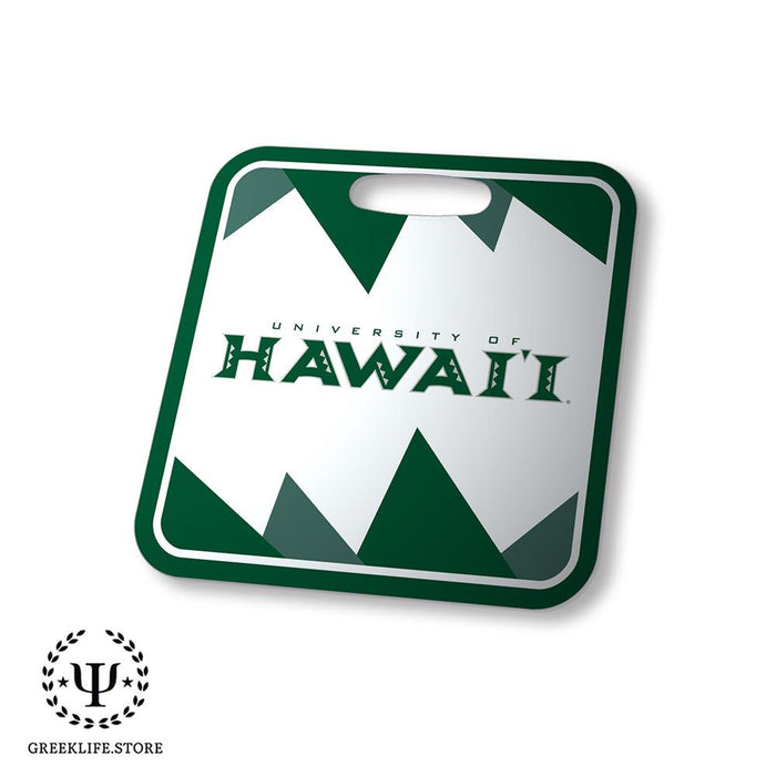 University of Hawaii MANOA Luggage Bag Tag (square)