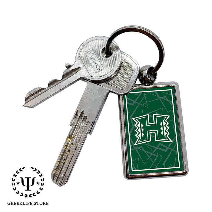 University of Hawaii MANOA Keychain Rectangular