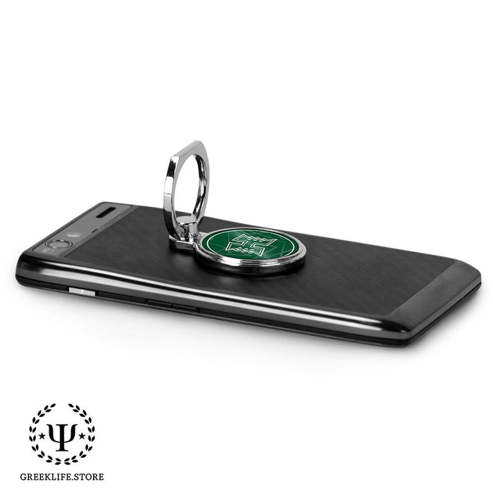 University of Hawaii MANOA Ring Stand Phone Holder (round)