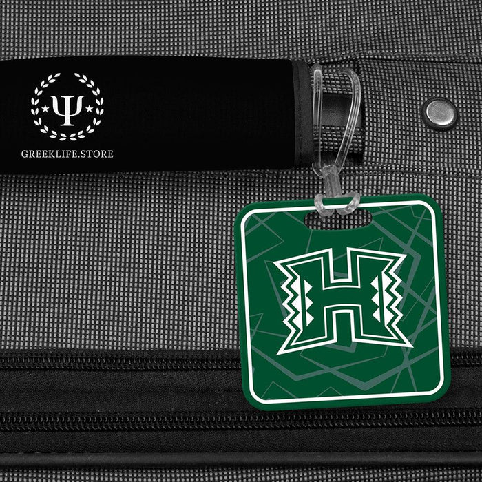 University of Hawaii MANOA Luggage Bag Tag (square)