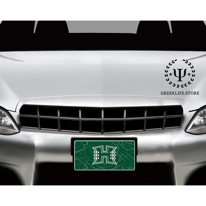 University of Hawaii MANOA Decorative License Plate