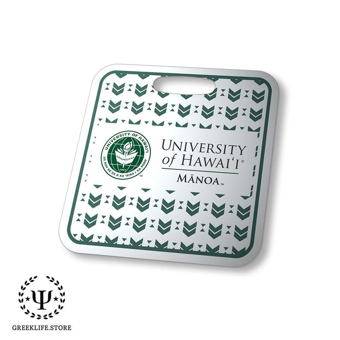 University of Hawaii MANOA Luggage Bag Tag (square)