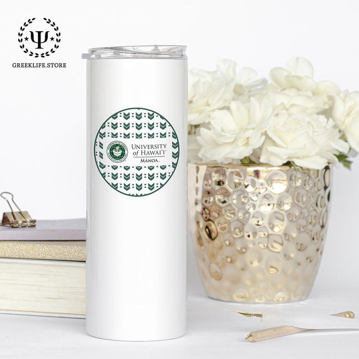 University of Hawaii MANOA Stainless Steel Skinny Tumbler 20 OZ