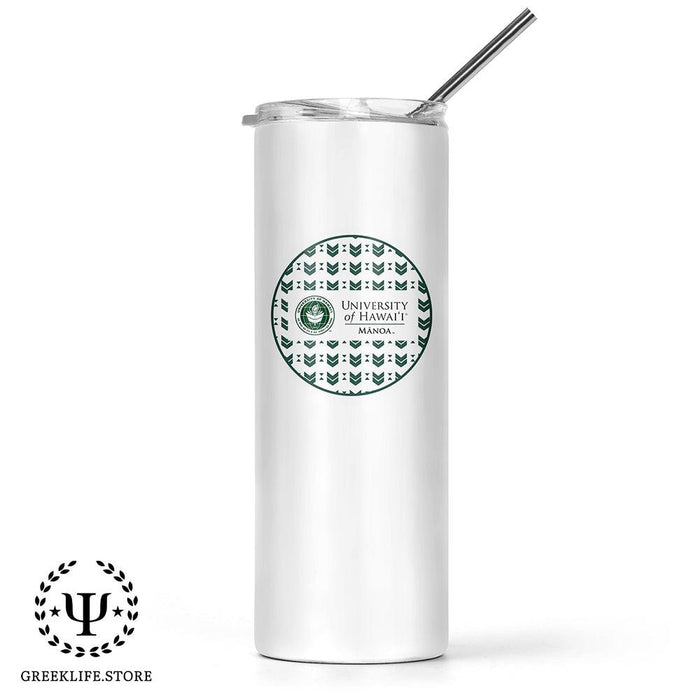 University of Hawaii MANOA Stainless Steel Skinny Tumbler 20 OZ