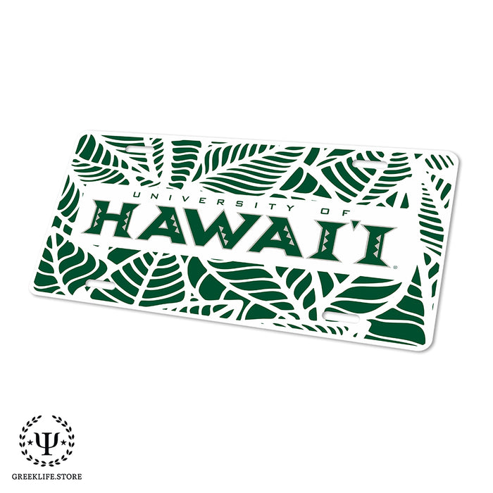 University of Hawaii MANOA Decorative License Plate