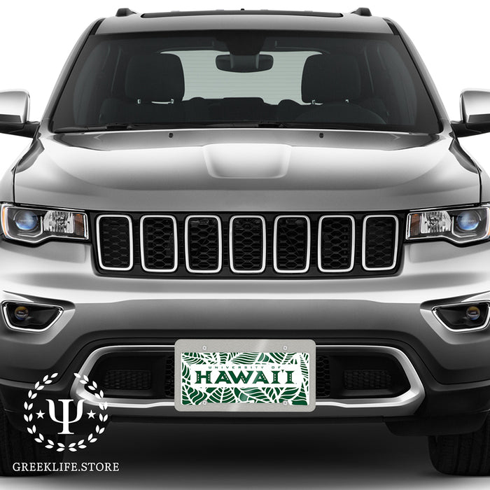 University of Hawaii MANOA Decorative License Plate