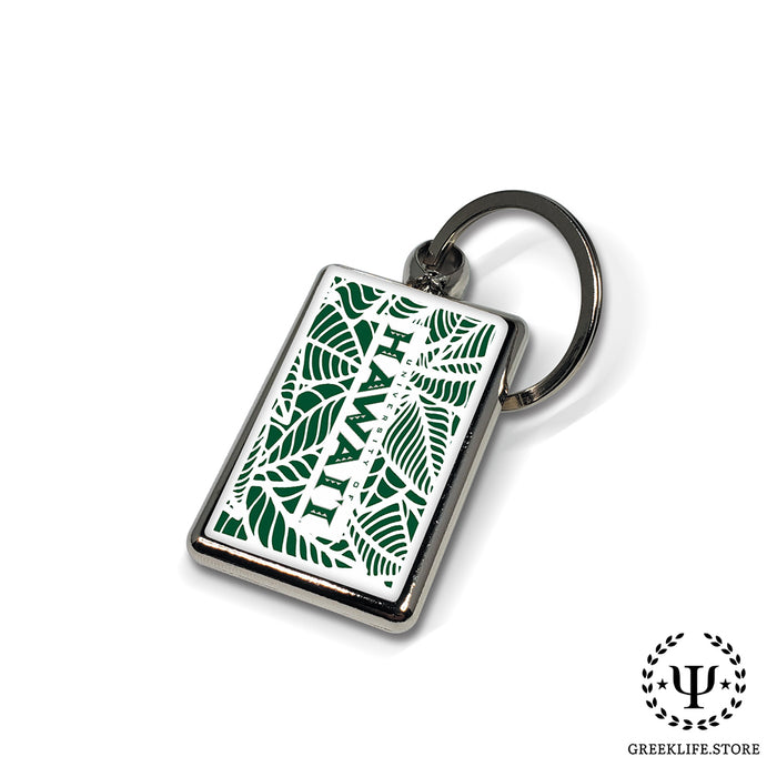 University of Hawaii MANOA Keychain Rectangular