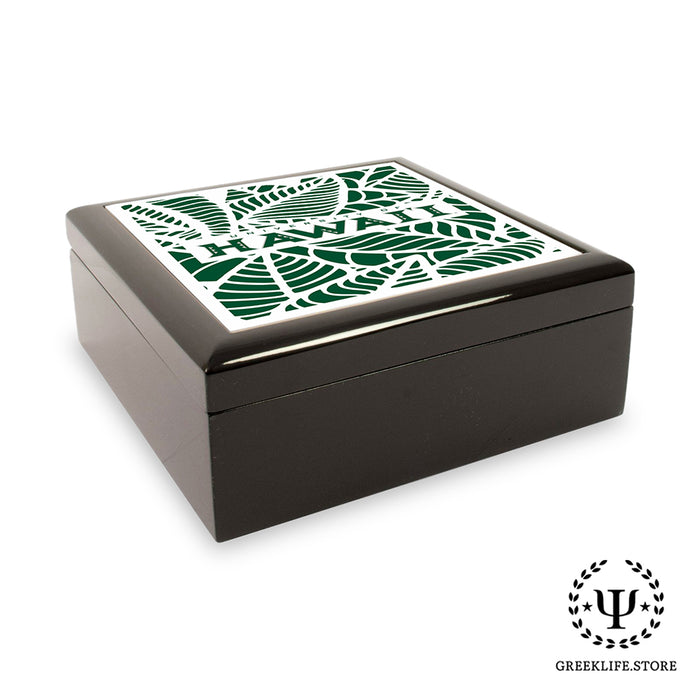 University of Hawaii MANOA Keepsake Box Wooden