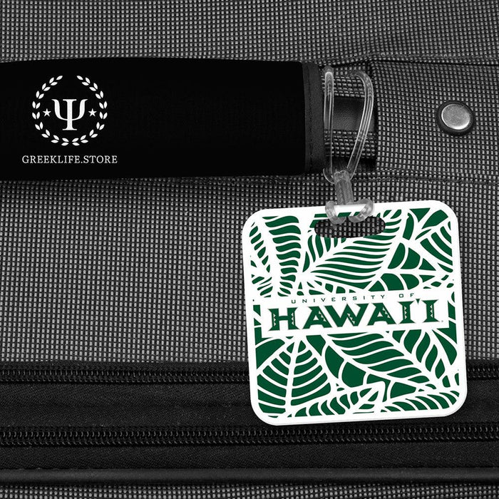 University of Hawaii MANOA Luggage Bag Tag (square)